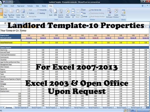 Rental Income Spreadsheet Template 13 Best Rental Property Management Templates Images On