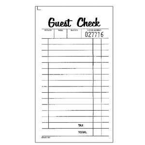 Restaurant Guest Check Template Printable Restaurant Guest Check On Popscreen