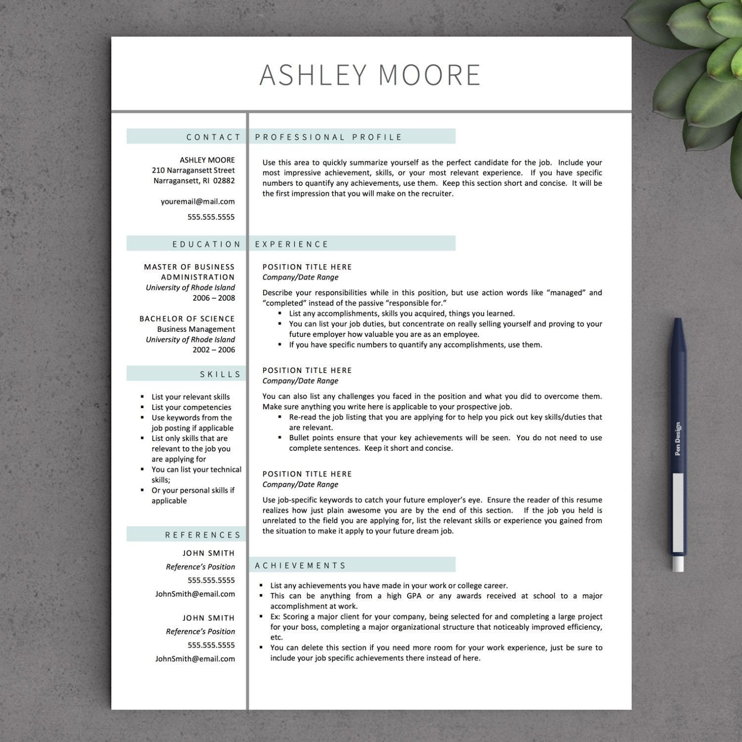Resume Template for Pages Apple Pages Resume Template Download Apple Pages Resume