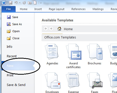 Resume Template Microsoft Word 2007 Microsoft Resume Template — Word 2010