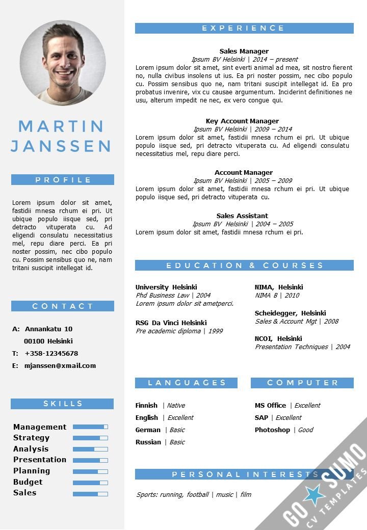 Resume Template Ms Word 2007 Cv Resume Template In Word Fully Editable Files Incl 2nd