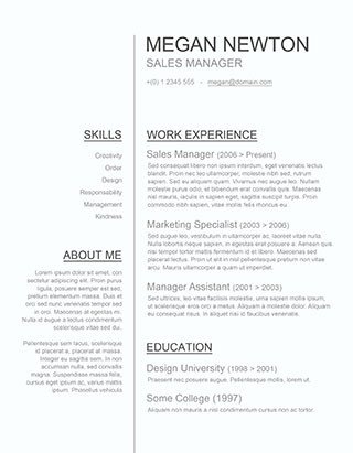 Resume Template Word Download 125 Free Resume Templates for Word [downloadable] Freesumes