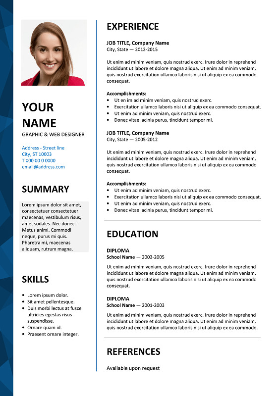 Resume Template Word Download Dalston Newsletter Resume Template