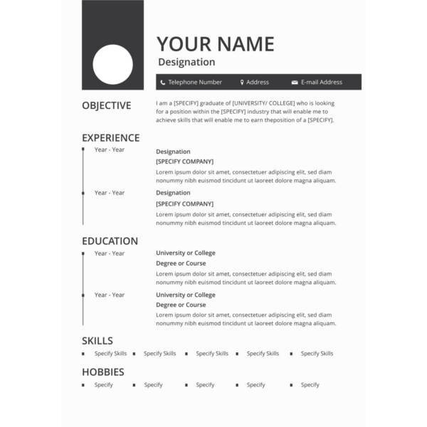 Resume Template Word Free Download 45 Download Resume Templates Pdf Doc