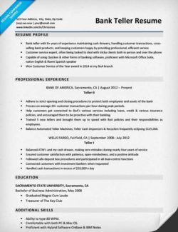 Resumes for Bank Teller Accounting Cpa Resume Sample