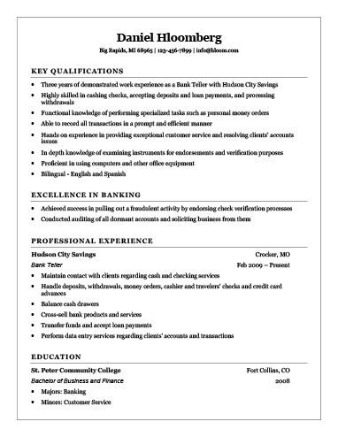 Resumes for Bank Teller Cashier Resume [how to Write 16 Examples]