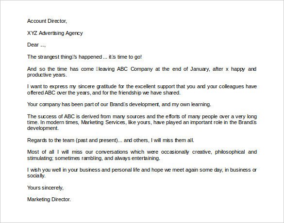 Retirement Letter to Coworkers 4 Sample Retirement Letter to Clients Pdf Doc