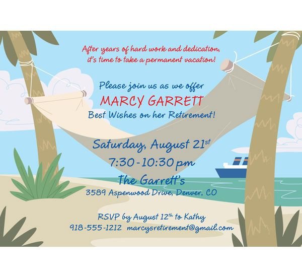 Retirement Party Invitations Templates 25 Best Ideas About Retirement Invitations On Pinterest
