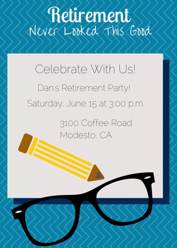 Retirement Party Invitations Templates 30 Retirement Invitation Templates Psd Ai Word