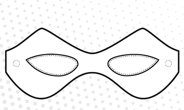 Riddler Mask Template Superhero Printables