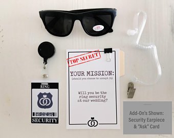 Ring Security Badge Template Ring Security Id Badge Set with Sunglasses and Add On