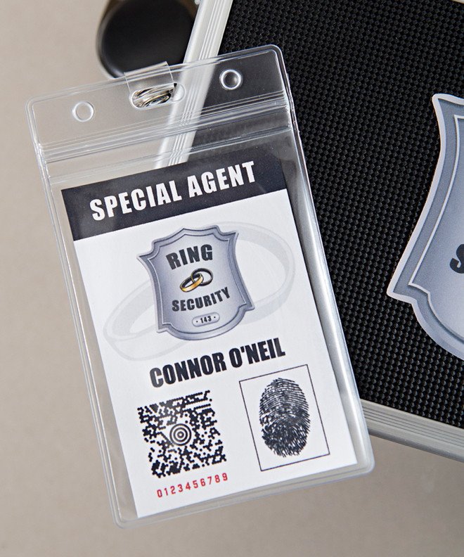 Ring Security Badge Template Ring Security Kit Editable Badge Logo – something