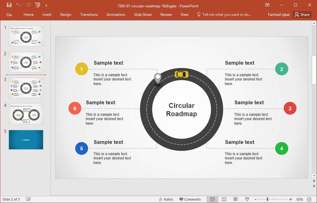 Roadmap Powerpoint Template Free Best Roadmap Templates for Powerpoint