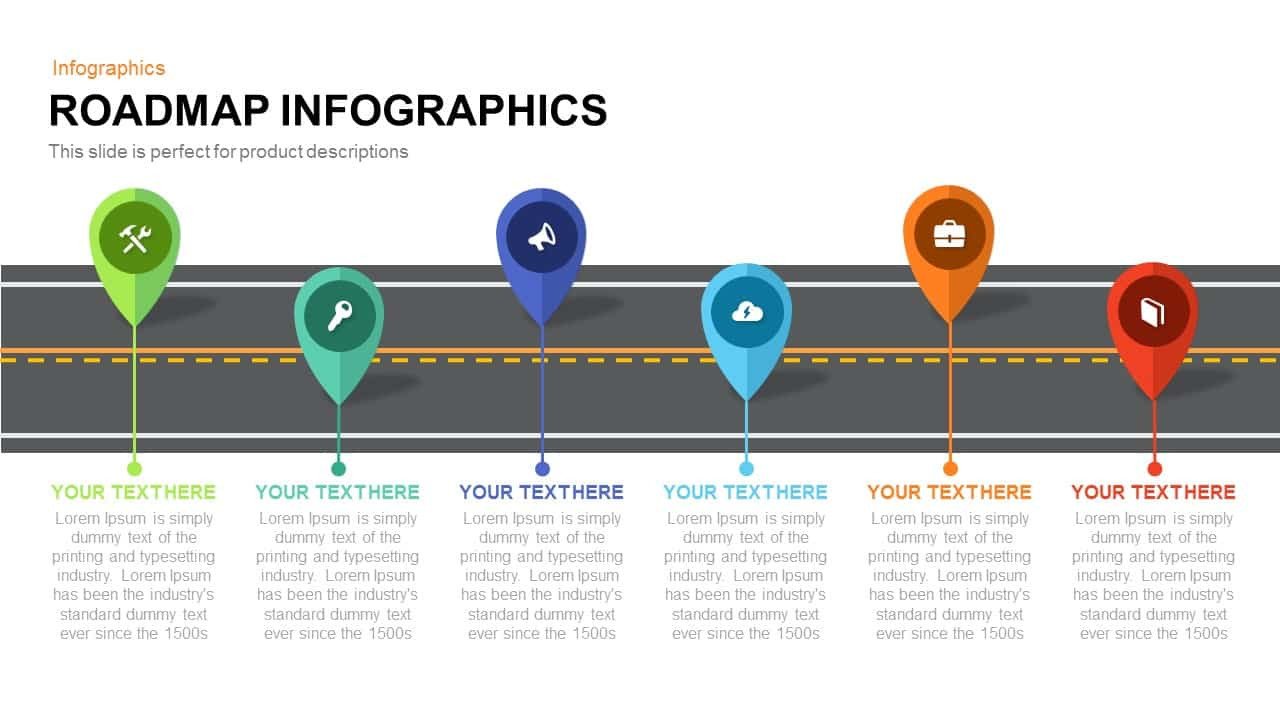 Roadmap Powerpoint Template Free Roadmap Infographics Powerpoint Template and Keynote Slide