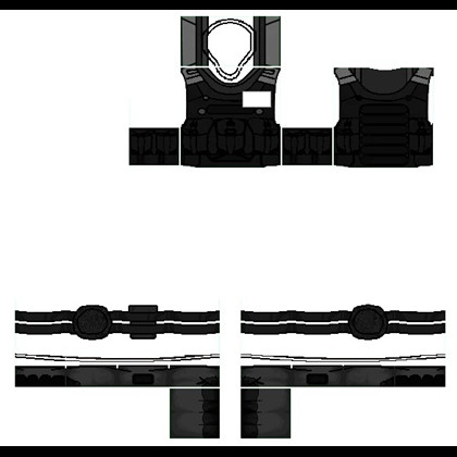 Roblox Vest Template Bat Uniform Template Roblox