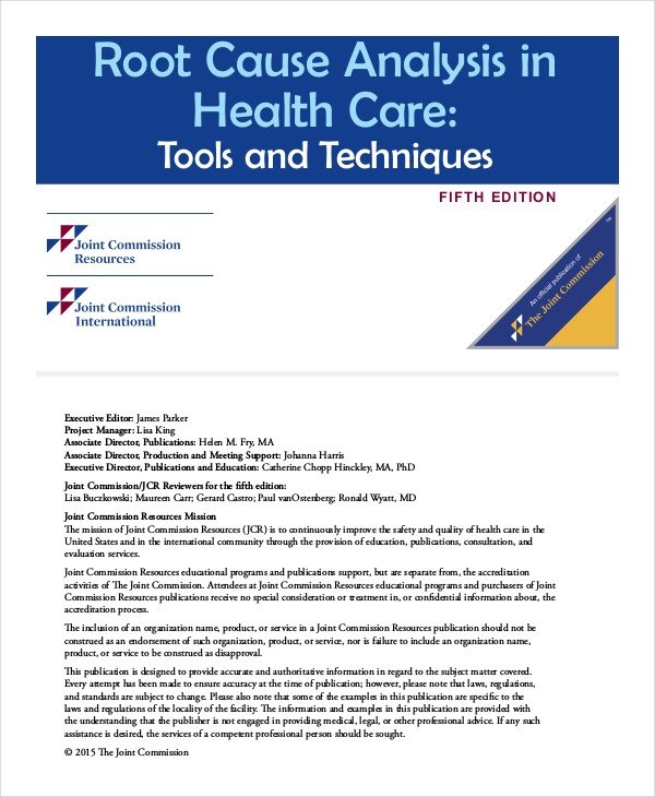 Root Cause Analysis Template Healthcare 10 Simple Root Cause Analysis Templates Word Pdf