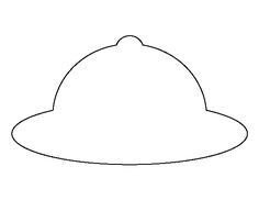 Safari Hat Template Elf Hat Pattern Use the Printable Outline for Crafts