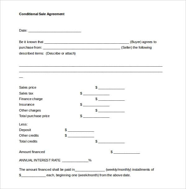 Sales Agreement Template Word 47 Contract Templates Word Docs Pages