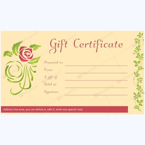 Salon Gift Certificates Templates 12 Best Spa and Saloon Gift Certificate Templates Images