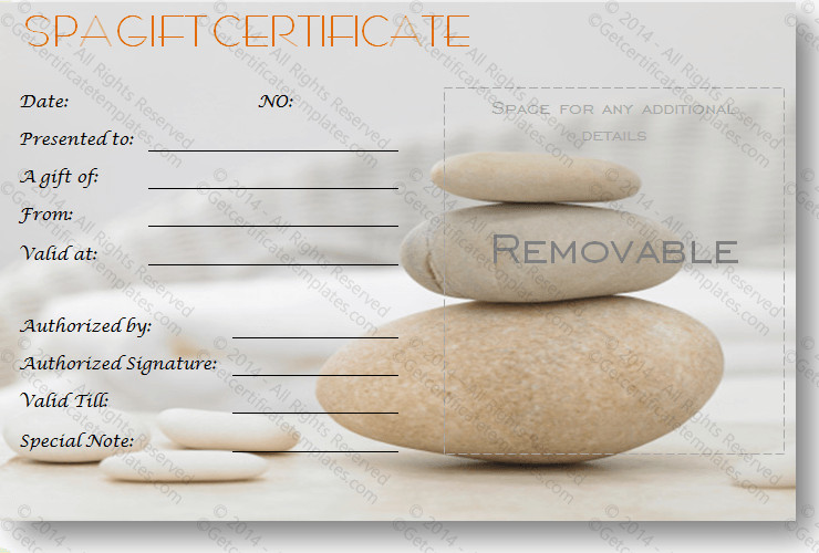 Salon Gift Certificates Templates Gift Certificate Template