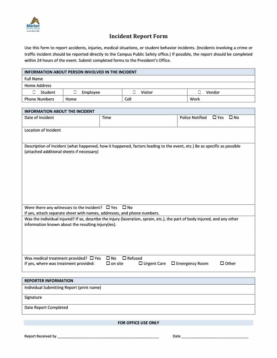 Sample Police Report Template 20 Police Report Template &amp; Examples [fake Real]