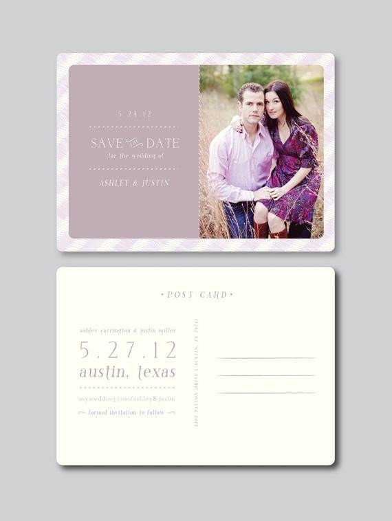 Save the Date Postcard Templates Items Similar to Sale Save the Date Card Design