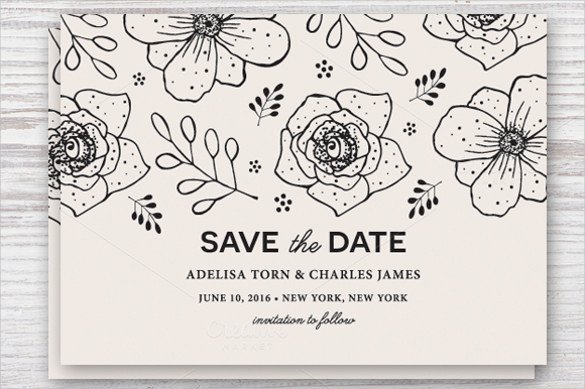 Save the Date Postcard Templates Save the Date Postcard Template – 25 Free Psd Vector Eps