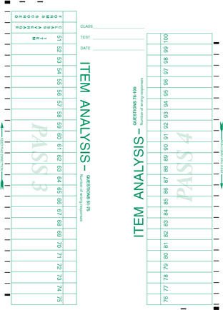Scantron forms Office Depot Scantron F 288 Par L