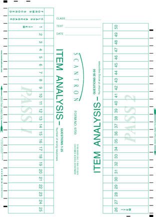 Scantron forms Office Depot Scantron F 288 Par L