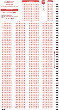 Scantron forms Office Depot Scantron F 288 Par L