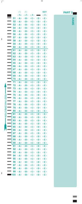 Scantron forms Office Depot Scantron F 288 Par L