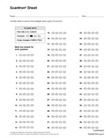 Scantron forms Office Depot Scantron Sheets Printable assessment tool for Teachers