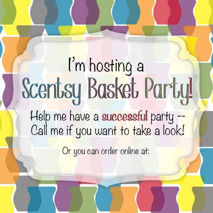 Scentsy Party Invitation Template Host A Scentsy Basket Party tosmellentsy