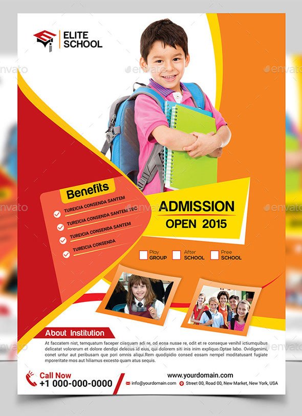 School Picture Day Flyer Template 20 Cool Flyer Templates for Kid & School – Desiznworld