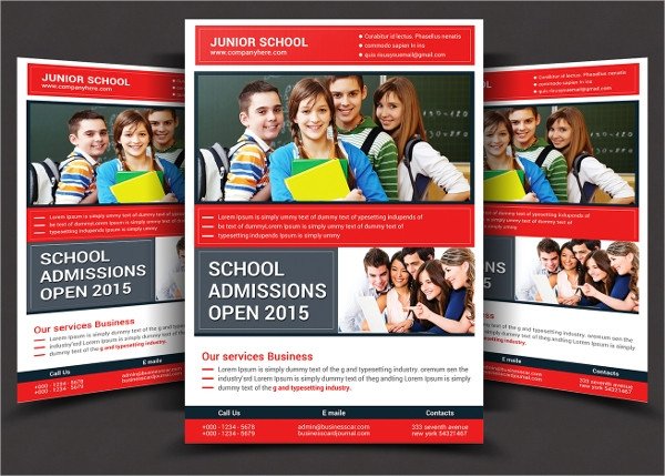 School Picture Day Flyer Template 30 School Flyers Templates Psd Ai Pages Word