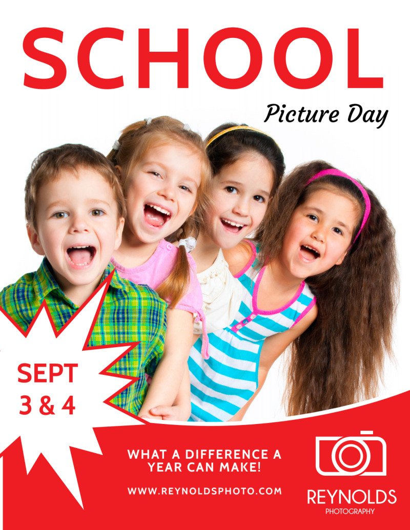School Picture Day Flyer Template Back to School Picture Day Flyer Template