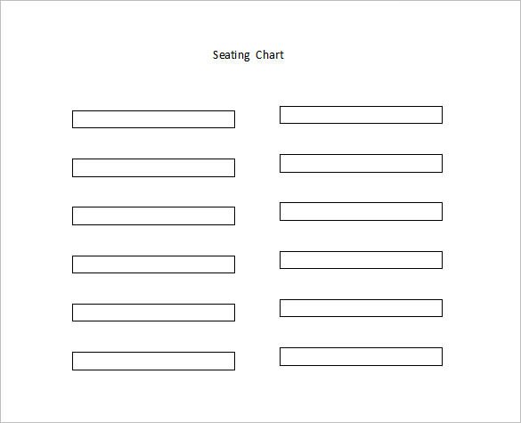 Seating Chart Template Word Classroom Seating Chart Template 10 Examples In Pdf