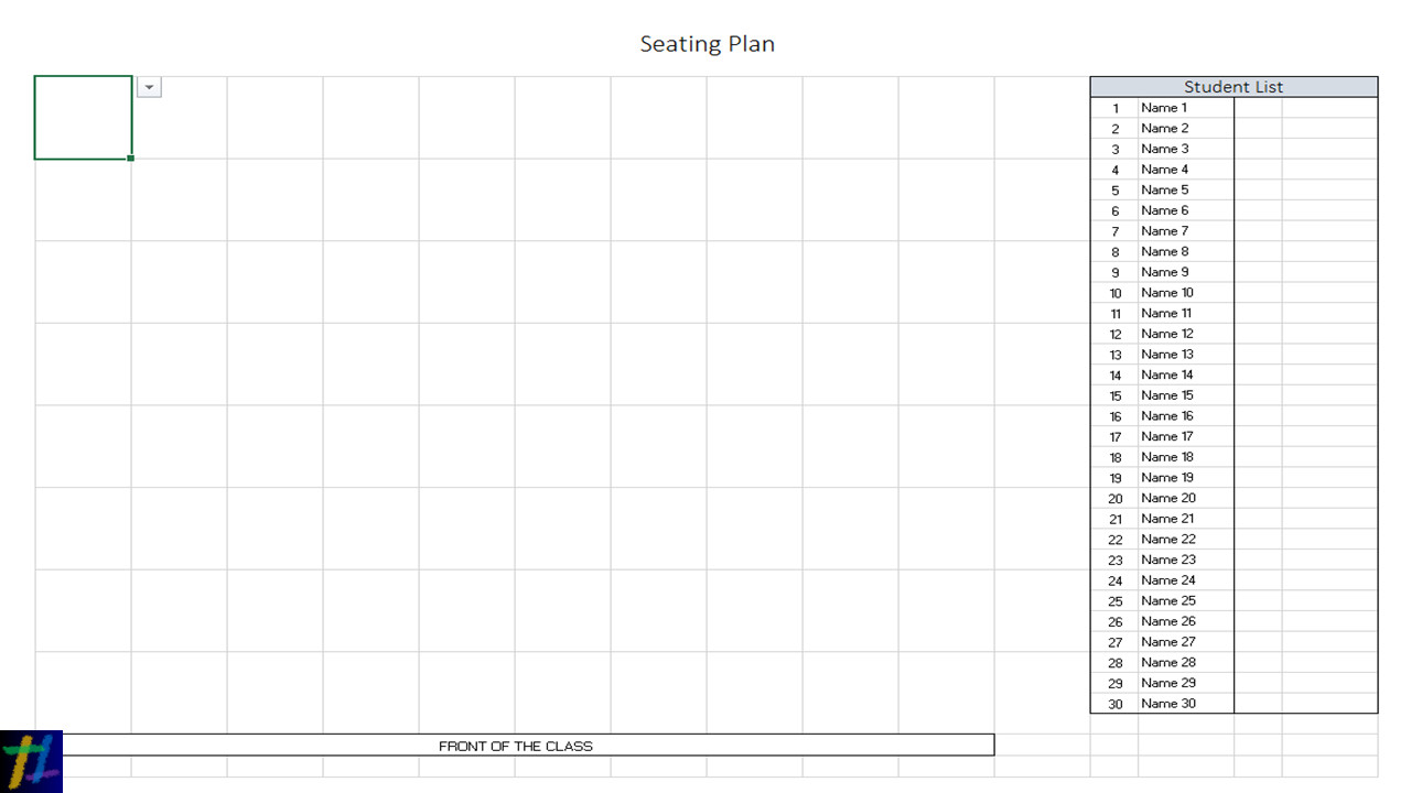 Seating Chart Template Word Excel at Seating Plans – Tekhnologic