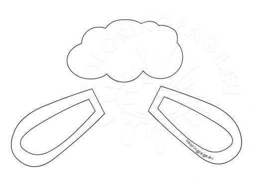 Sheep Ears Template Easter Coloring Page Sheep Ears Template Easter Coloring Page