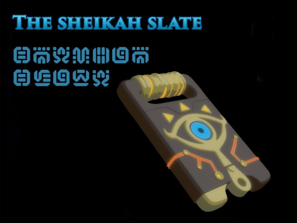 Sheikah Slate Template Sheikah Slate Nintendo