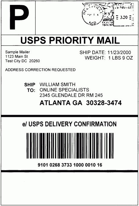 Shipping Label Template Word 21 Free Shipping Label Template Word Excel formats