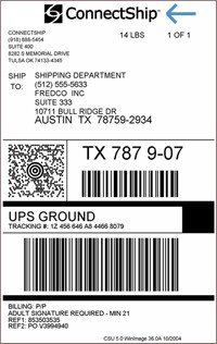 Shipping Label Templates Word Ups Shipping Label Template Word