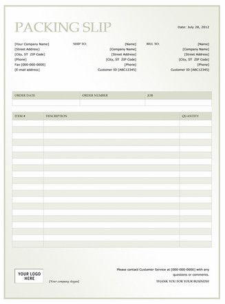 Shipping Packing List Template Shipping Packing List Template Microsoft Fice Templates