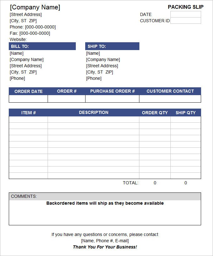 Shipping Packing List Template Vacation Packing List Template 5 Free Excel Pdf