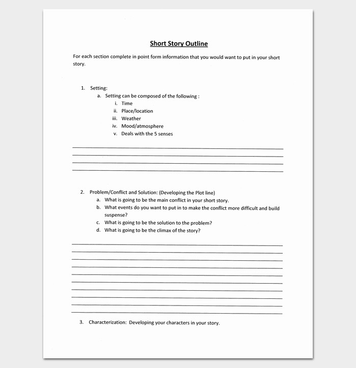 Short Story Outline Template Short Story Outline Template 7 Worksheets for Word Pdf Short Story Outline Template Short Story Outline Template 7 Worksheets for Word Pdf