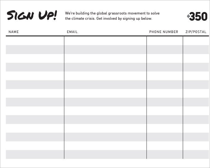 Sign Up Sheet Template Word Sign Up Sheets 58 Free Word Excel Pdf Documents