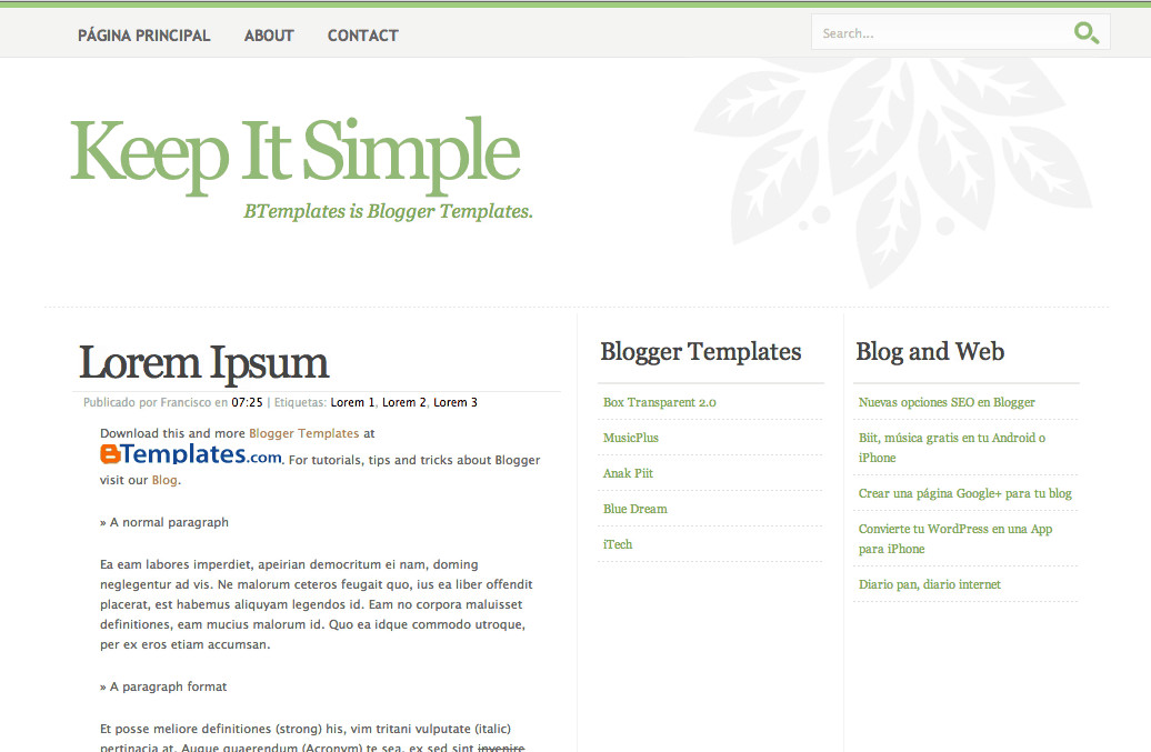 Simple Blogger Templates Free 8 Free Blogger Templates Worth Exploring