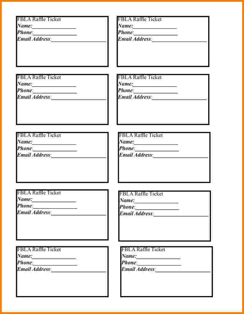 Simple Raffle Ticket Template 36 Editable Blank Ticket Template Examples for event Thogati