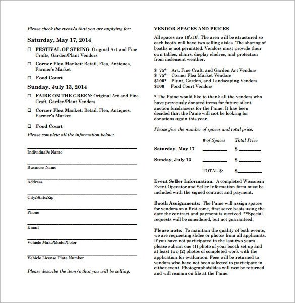 Simple Vendor Agreement Template Vendor Contract Template 9 Download Free Documents In