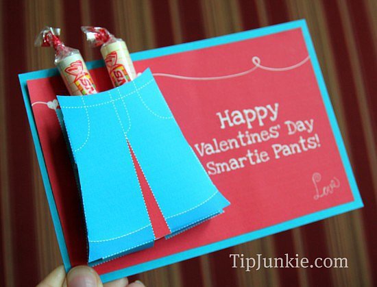Smartie Pants Printable Template Smartie Pants Valentine S Printable